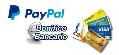 Compra i tuoi ricambi online e paga con Paypal, carta di credito, bonifico e contrassegno