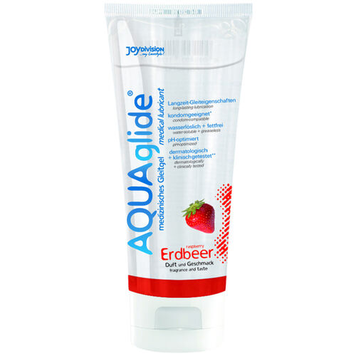 D11790 AQUAGLIDE LUBRIFICANTE FRAGOLA A BASE ACQUA 100 ML